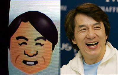 Jackie Chan's wii representation