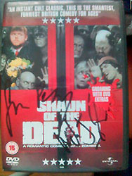 Signed Shawn of the Dead DVD